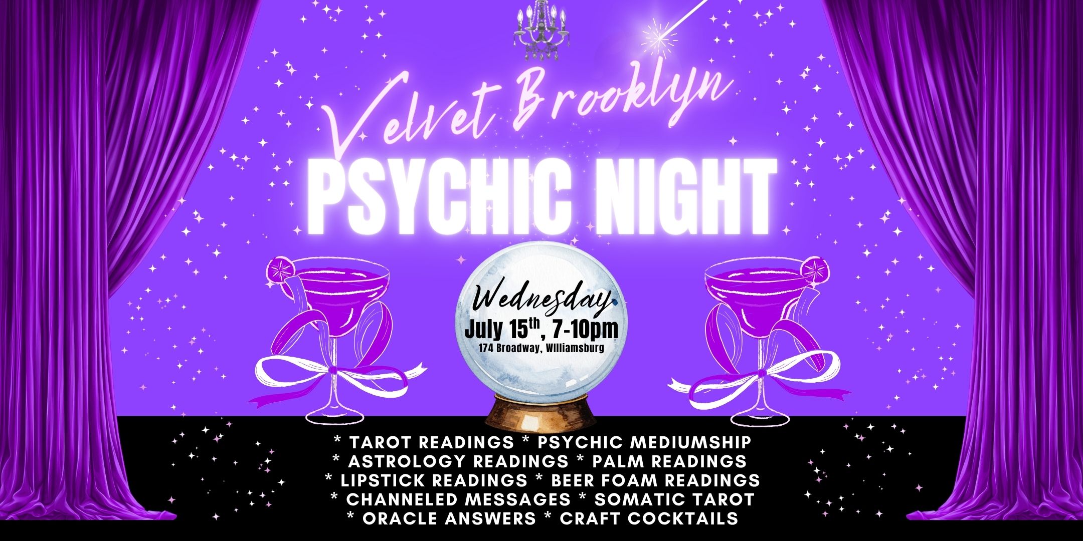 Velvet Eventbrite July